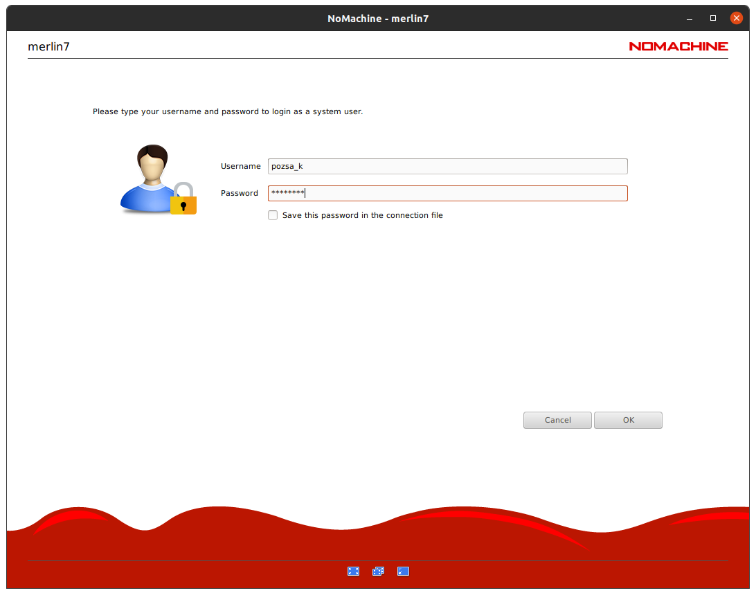 Create New NoMachine Connection